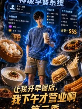 【AI漫剧】让我开早餐店，我下午才营业啊第三季